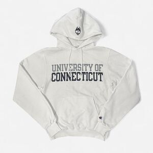 Champion UConn white hoodie